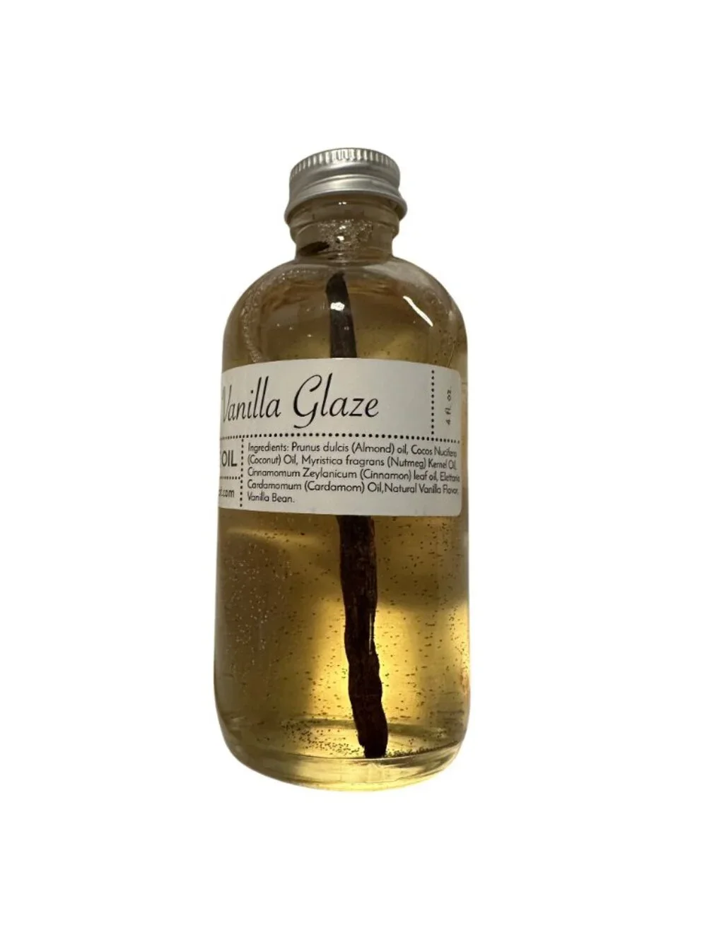 Herb & Root Massage Oil Spiced Vanilla Glaze 4oz Almond Oil and Coconut Oil
